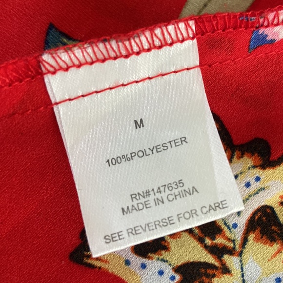 Romeo & Juliet Couture classy wrap deep V neck dress EUC - Picture 5 of 9